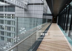 Balaustrada de vidro